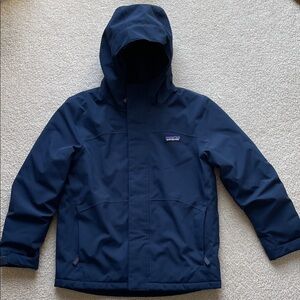 Patagonia Kids Size S (7-8) Dark Blue Outdoor Jacket. Very good used condition.
